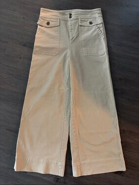 J. Crew Wide Leg Khaki Trousers - Women’s Size 10